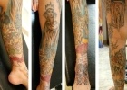 Sleeves,legs and big tattoos